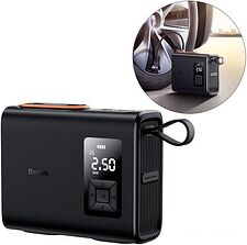 Автомобильный компрессор Baseus Mega EnergyPump Series Dual Cylinder Wireless Inflator Автомобильный компрессор Baseus Mega EnergyPump Series Dual Cylinder Wireless Inflator