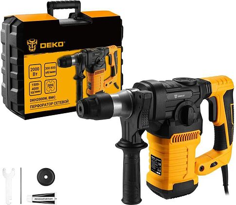 Перфоратор Deko DKH2000W 086-1016 (кейс)