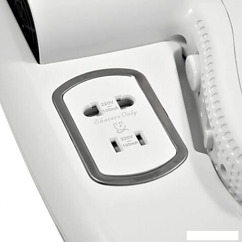 Сушилка для волос Puff 1203B (белый, с доп. розеткой)