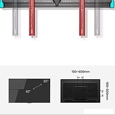Кронштейн для телевизора Bessite BGJ-01Y Кронштейн для телевизора Bessite BGJ-01Y
