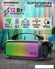 Беспроводная колонка Soundmax SM-PS5021B (черный)