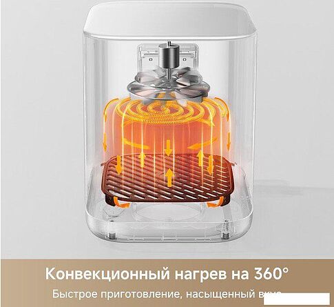Аэрогриль (аэрофритюрница) Trouver Air Fryer FD10 Pro Max (белый)