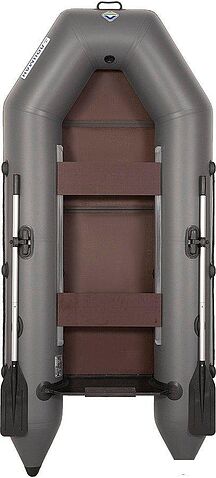 Моторно-гребная лодка Лоцман Моторная стандарт ЛМС-260 ЖС (серый)
