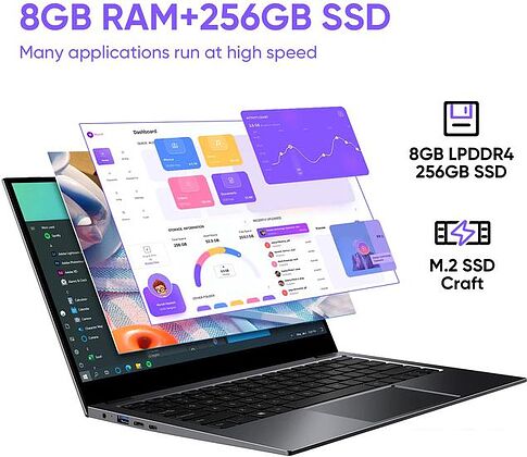 Ноутбук Chuwi HeroBook Pro N4020 8GB+256GB