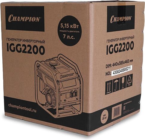 Бензиновый генератор Champion IGG2200