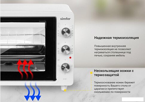 Мини-печь Simfer M3411 Albeni Comfort