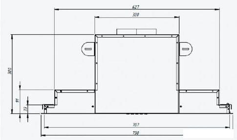Кухонная вытяжка Akpo Neva Glass Eco 80 WK-4 (белое стекло/белый)