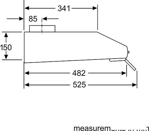 Кухонная вытяжка Siemens iQ300 LU26150GB