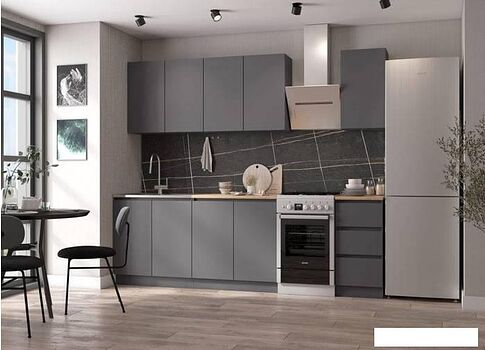 Готовая кухня ДСВ Мори 2.0 (графит)