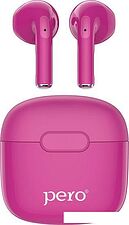 Наушники Pero TWS05 Colorful (розовый)