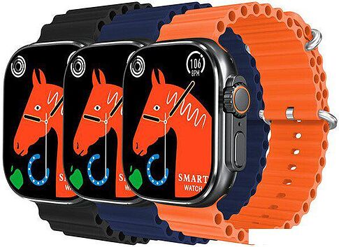 Умные часы Fontel iWatch Ultra 9 (черный)