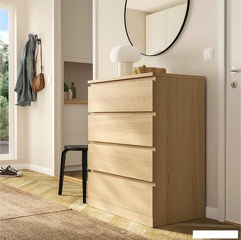 Комод Mio Tesoro Варма 4 (дуб беленый)