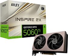 Видеокарта MSI GeForce RTX 5060 Ti 16G Inspire 2X Видеокарта MSI GeForce RTX 5060 Ti 16G Inspire 2X