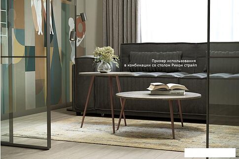 Журнальный столик Калифорния мебель Рикон (гранж)