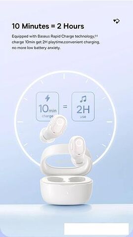 Наушники Baseus Bowie WM02 (черный)