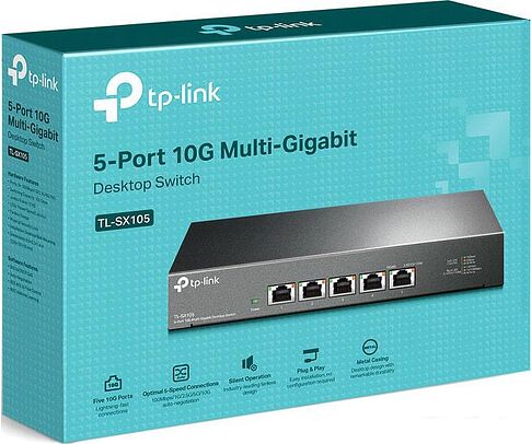 Неуправляемый коммутатор TP-Link TL-SX105