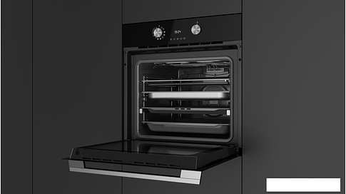 Электрический духовой шкаф TEKA Steamchef HLB 8550 SC Night River Black 111200001 (черный)