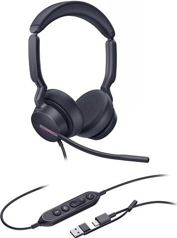 Офисная гарнитура Yealink UH46 Dual UC USB-C/A