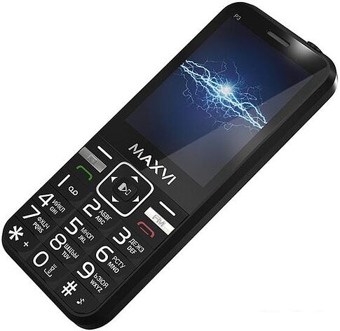 Мобильный телефон Maxvi P3 (черный)