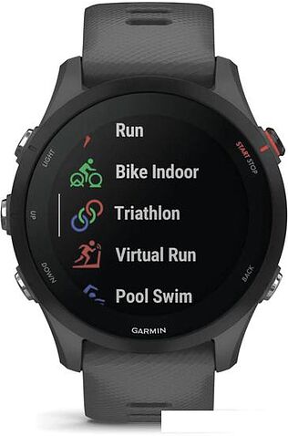Умные часы Garmin Forerunner 255 46 мм (сланцево-серый/черный)