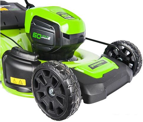Колёсная газонокосилка Greenworks GD60LM46HP (с 1-м АКБ 4 Ah)