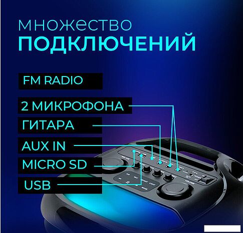 Беспроводная колонка Ginzzu GM-118