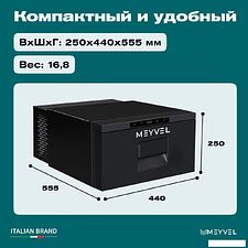 Компрессорный автохолодильник Meyvel AF-CB20 13л (черный) Компрессорный автохолодильник Meyvel AF-CB20 13л (черный)