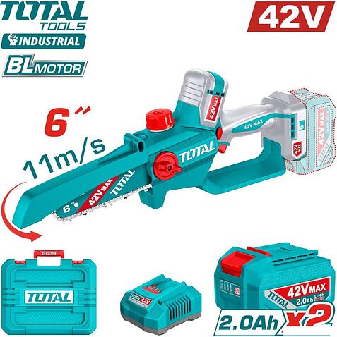 Аккумуляторная пила Total TGSLI42681 (с 2-мя АКБ, кейс)