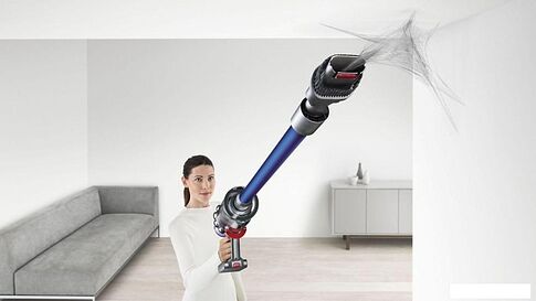 Пылесос Dyson V11 Advanced 479332-01 (никель/фиолетовый)