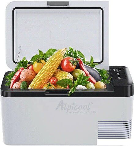 Компрессорный автохолодильник Alpicool K18 (с адаптером 220В)