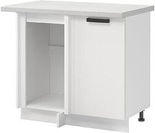 Шкаф напольный Mio Tesoro Пасадена ШНУ 1000-М (белый/белый бриллиант) Шкаф напольный Mio Tesoro Пасадена ШНУ 1000-М (белый/белый бриллиант)