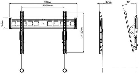 Кронштейн Onkron TM6