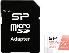 Карта памяти Silicon-Power Superior A1 microSDXC SP256GBSTXDV3V20SP 256GB Карта памяти Silicon-Power Superior A1 microSDXC SP256GBSTXDV3V20SP 256GB