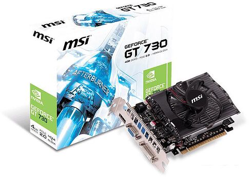 Видеокарта MSI GeForce GT 730 4GB DDR3 (N730-4GD3)