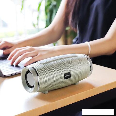 Беспроводная колонка Borofone BR3 (серый)