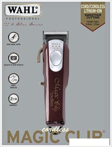 Машинка для стрижки волос Wahl Cordless Magic Clip 8148-2316H