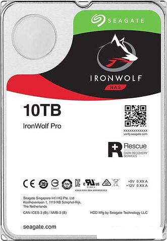 Жесткий диск Seagate IronWolf Pro 10TB ST10000NE0008