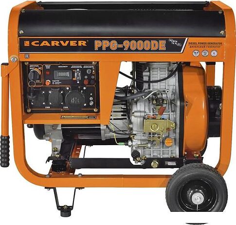 Дизельный генератор Carver PPG-9000DE