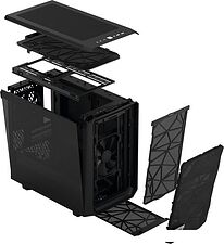 Корпус Fractal Design Meshify 2 Nano Black TG dark tint FD-C-MES2N-01 Корпус Fractal Design Meshify 2 Nano Black TG dark tint FD-C-MES2N-01
