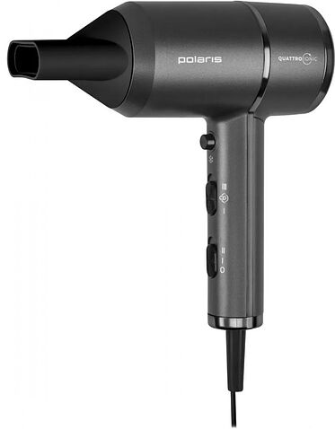 Фен Polaris PHD 2044Ti Quattro Ionic (графит)