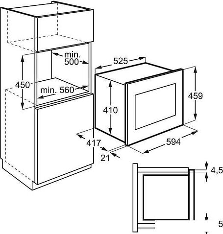 Микроволновая печь Electrolux KMFE264TEW