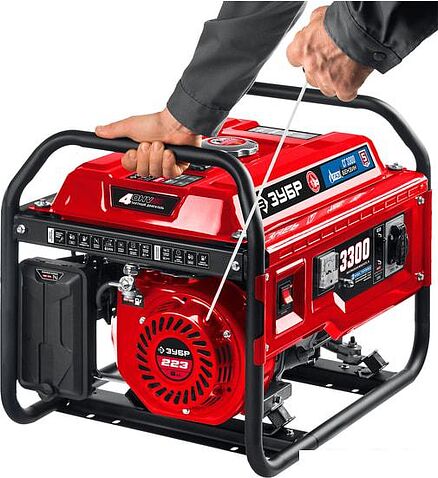 Бензиновый генератор Зубр СГ-5500Е