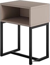 Тумба MONOFIX С металлическими опорами (капучино/черный)