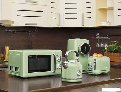 Микроволновая печь Tesler Elizabeth MM-2045 (зеленый)