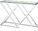 Консольный стол Stool Group Инсигния 115x30 ECST-026 (прозрачное стекло/сталь серебристый)