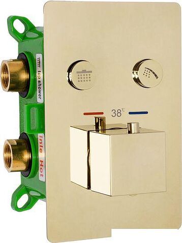 Душевая система  Rea Fenix Davis L. Gold REA-P6324