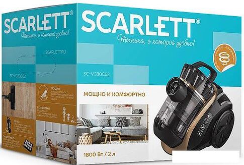 Пылесос Scarlett SC-VC80C62