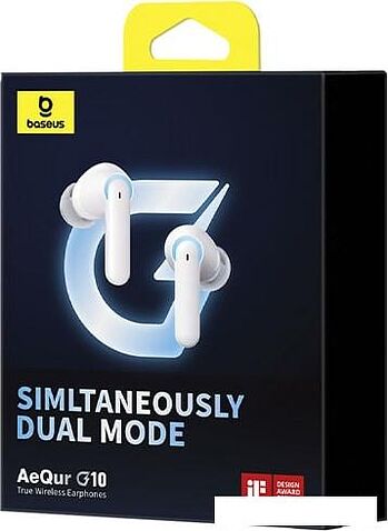 Наушники Baseus AeQur G10 (белый)