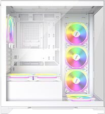 Корпус 1stPlayer Mi8 MI8-WH-3FC7R-W-1FC7-W (белый)