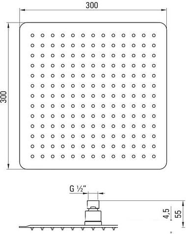 Душевая система  Deante BXYSX44T-2